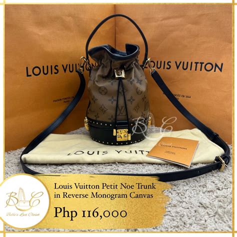 remarque louis vuitton|Noé Trunk PM Monogram Reverse .